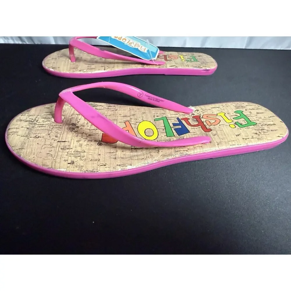 Fish Flops Girls Size 6 / XL DEFECTS